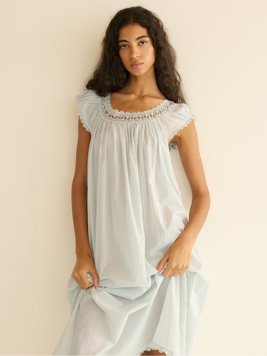 Doen Other - DOEN LUCILIA NIGHTGOWN -- RAIN DROP